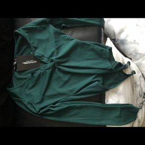 Green bodysuit